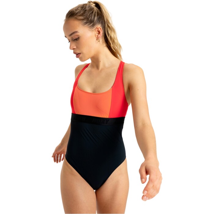 2025 Roxy Womens Active Colorblock One Piece ERJX103711